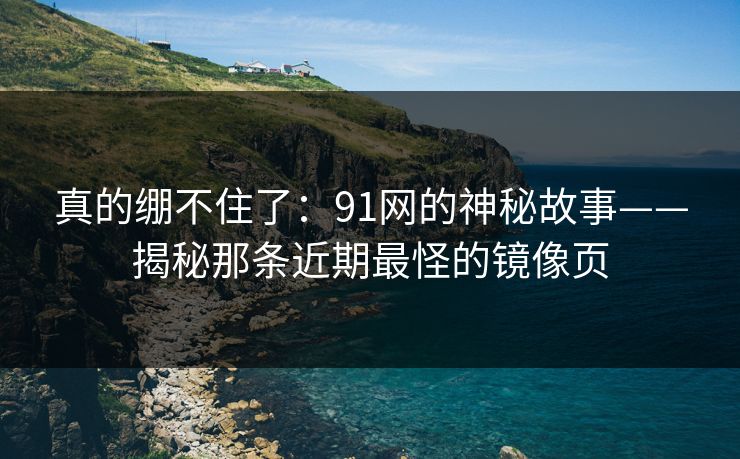 真的绷不住了:91网的神秘故事——揭秘那条近期最怪的镜像页